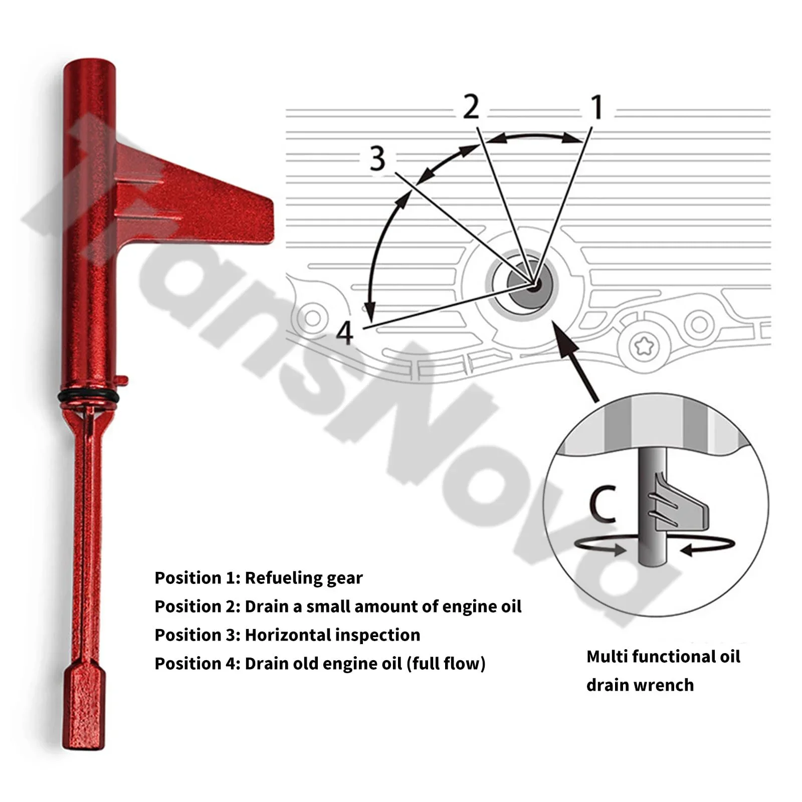 TransNova 725.0 Transmission O - Drain Filler Kit のレビューと価格
