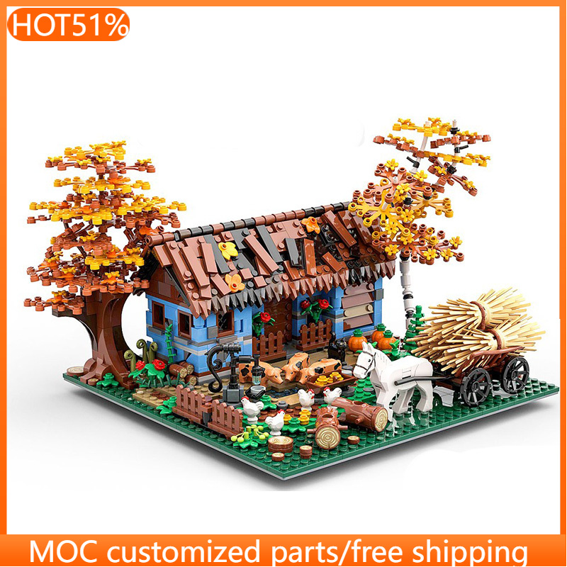 1120 PCS Urban Old Farm House  - Urban Farming House のレビューと価格
