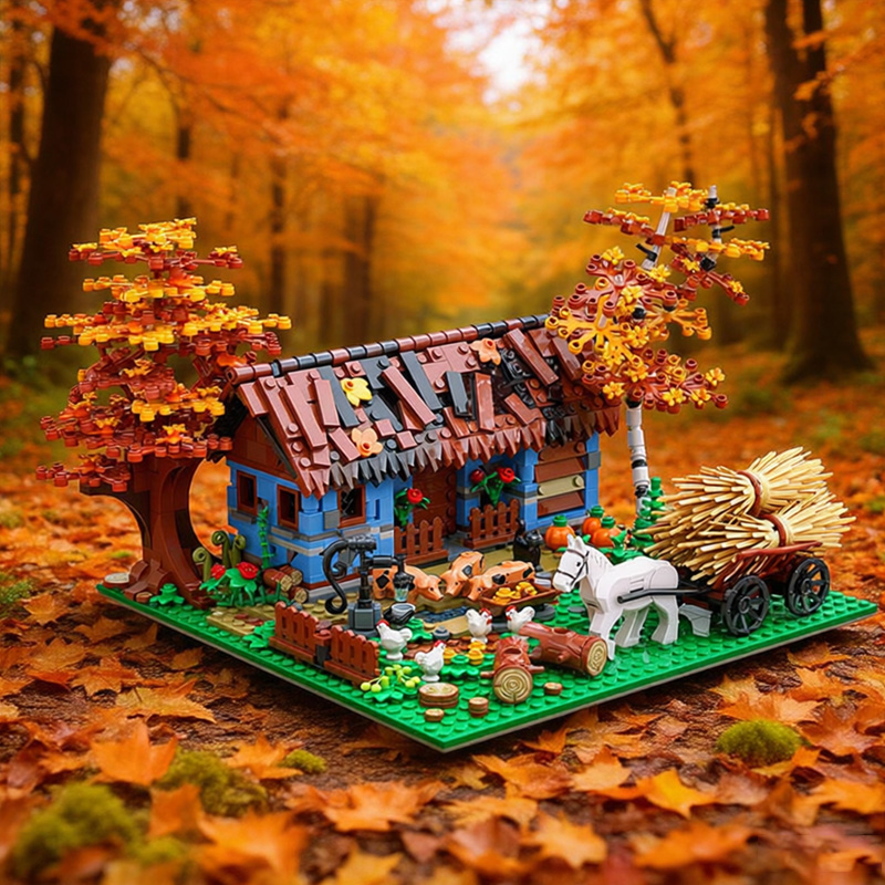 1120 PCS Urban Old Farm House  - Urban Farming House のレビューと価格